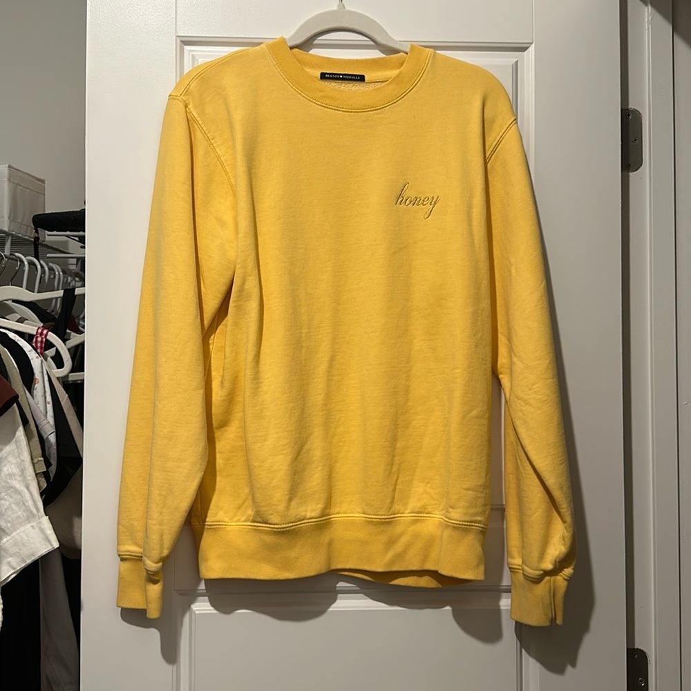 Brandy Melville honey sweatshirt